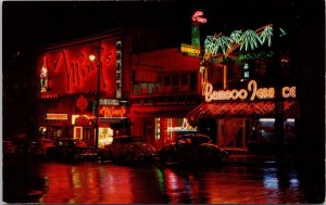 Vancouver BC Chinatown Ming's Bamboo Terrace Restaurant Pender St Postcard H24