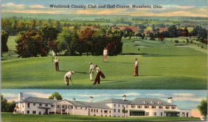 Ohio Mansfield Westbrook Country Club and Golf Course Curteich