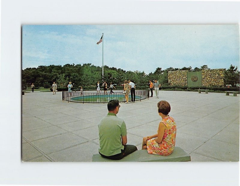 Postcard John F. Kennedy Memorial Hyannis Cape Cod Massachusetts USA