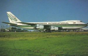 Evergreen International Airport Boeing B-747SR-46 At Roissy Airport Paris France