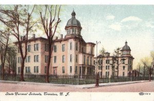 Postcard State Normal Schools Trenton NJ