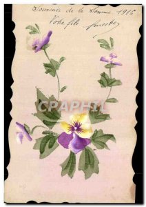 Old Postcard Fancy (drawing hand) Flowers