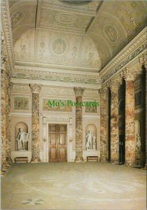 Derbyshire Postcard - The Marble Hall, Kedleston Hall, Nr Derby  RR10787