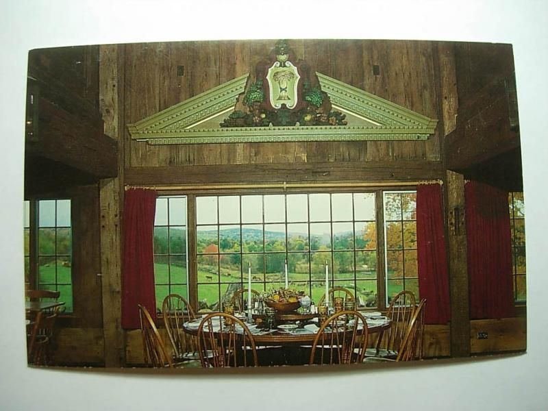 pre-1980 SALEM CROFS INN RESTAURANT Brookfield MA Unused Postcard y7783