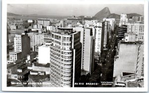 Postcard - Avenida Rio Branco - Rio de Janeiro, Brazil