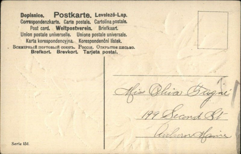 Gammius Boecker Fruit Still Life Art c1910 Postcard PINEAPPLE