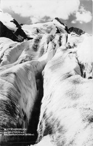 Lot214 austria Carinthia glacier break of pasterze with grossglockner real photo