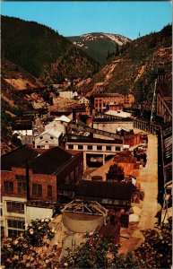Hecla Mining Co. Mill, Canyon, Burke ID Vintage Postcard C48