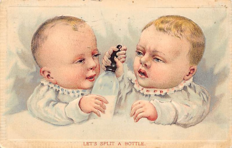 Let's Split a Bottle 1909 