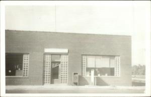 Romulus MI Post Office Real Photo Postcard