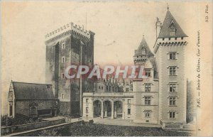 Old Postcard PAU-entr�e the Court of Honor Chateau