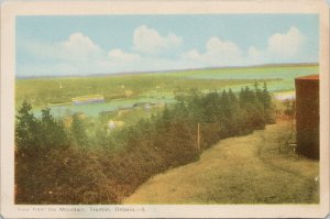 Trenton ON Ontario View from the Mountain PECO Postcard G49