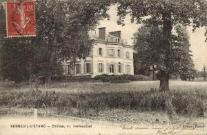 CPA VERNEUIL-L'Étang-Chateau de VERNOUILLET (260299)