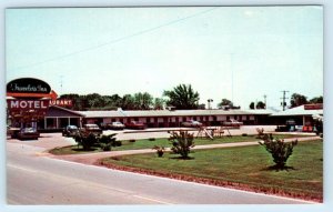 FULTON, KY Kentucky ~ Roadside TRAVELERS INN MOTEL c1960s Cars  Postcard
