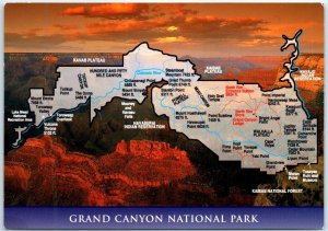 Postcard - Grand Canyon National Park - Arizona