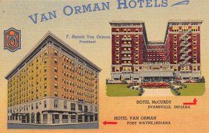 Can Orman Hotels Fort Waynee - Evansville, Indiana IN