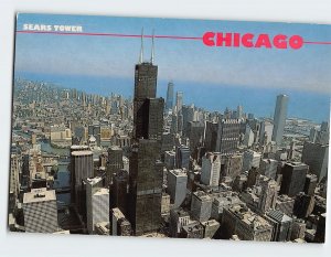 Postcard Sears Tower, Chicago, Illinois