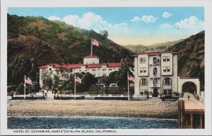 Hotel St Catherine Santa Catalina Island California Postcard C095