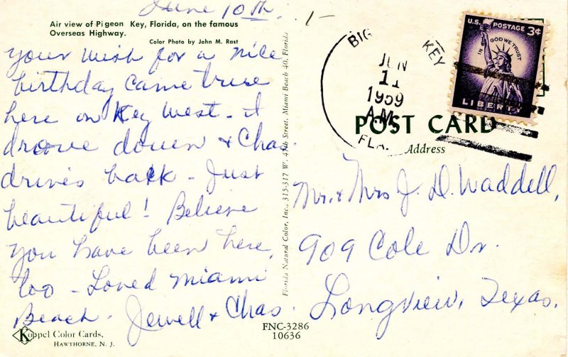 FL - Pigeon Key, Overseas Highway. Aerial View