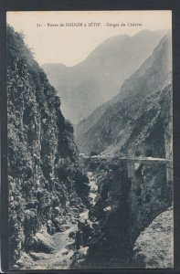 Algeria Postcard - Route De Bougie a Setif - Gorges Du Chaabet    T6024