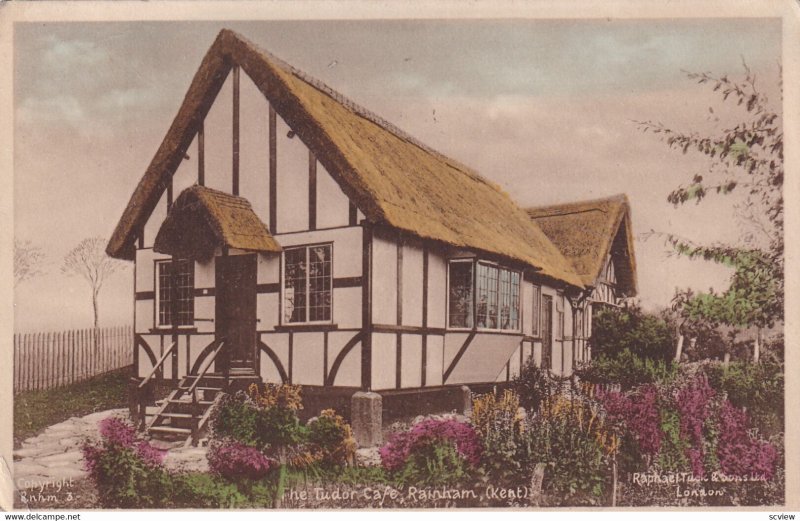 RAINHAM, Kent, England, 1900-1910's; The Tudor Cafe