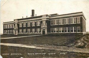 IA, Rock Rapids, Iowa, RPPC, High School, Exterior, 1924 PM, Photo No 3106