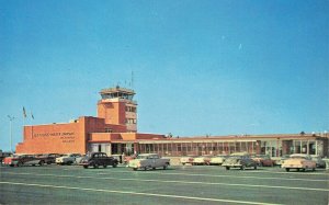 Newcastle DE County Airport Terminal Building Postcard