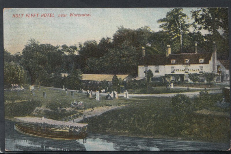 Worcestershire Postcard - Holt Fleet Hotel Near Worcester   RS13278 