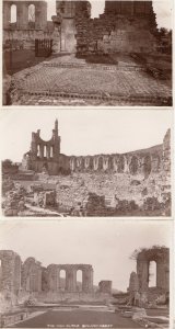 Byland Abbey High Altar Tiling 3x Real Photo Postcard s