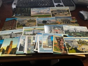 WASHINGTON DC DISTRICT OF COLUMBIA LOT OF 71 VINTAGE POSTCARDS POST CARDS