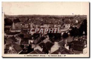 Old Postcard Chatellerault General view