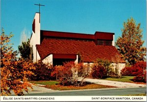 Canada Manitoba Sainte Boniface The Holy Canadian Martyrs Church