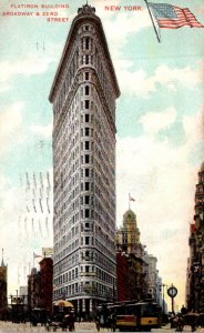 New York City The Flat Iron Building 1908