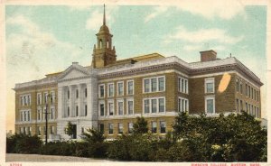 Vintage Postcard 1910 Simmons College Undergraduate Program for Women Boston MA