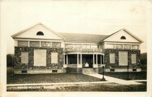 1930s Warren New Hampshire Horse Museum RPPC Postcard 26-696