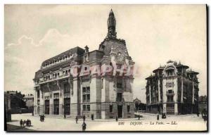 Carte Postale Ancienne Poste Dijon