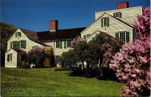 Wentworth-Coolidge Mansion Portsmouth NH New Hampshire VTG Postcard UNP Unused 