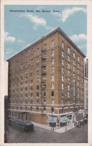 Iowa Des Moines The Chamberlain Hotel 1917