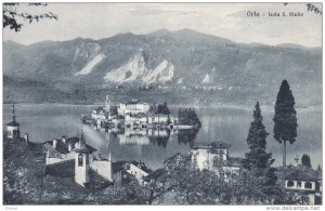 ISOLA S. GIULIO, Piemonte, Italy, 1900-1910's; Orta