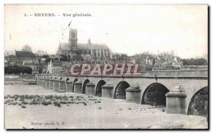 Old Postcard Nevers Vue Generale