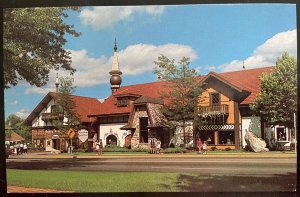 Vintage Postcard 1985 Covered Bridge & Gift Shops, Frankenmuth, Michigan
