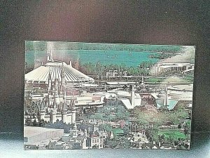 Postcard View of  Magic Kingdom  & Space Mountain at  Walt Disney World, FL