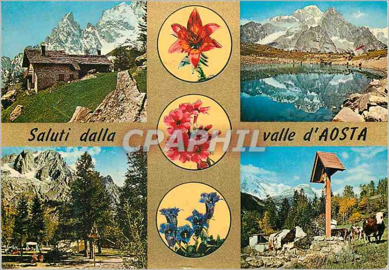 'Postcard Modern Valle D''Aosta'