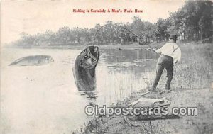 Exaggeration Fishing Fishing 1912 