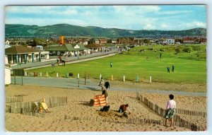 HAPPY VALLEY, Y-Ffrith PRESTATYN, Wales UK ~ Beach Scene  Postcard