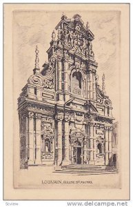 Eglise St. Michel, Louvain (Flemish Brabant), Belgium, 1900-1910s