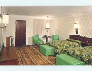 Unused Pre-1980 MOTEL SCENE Wauseon Ohio OH HJ9607