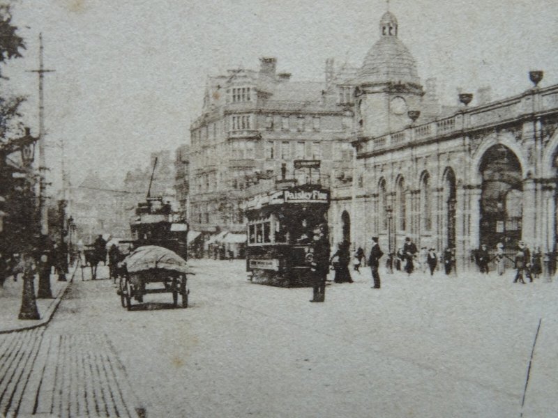 Leicester 5 Image Multi-view GRANBY ST. / HORSEFAIR ST. / HIGH ST c1910 Postcard