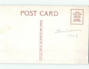 Divided-Back HOTEL SCENE Santa Barbara California CA H0465