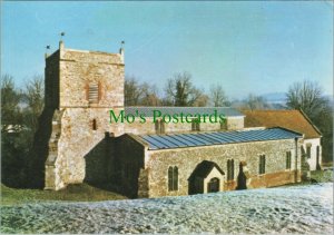 Hampshire Postcard - Saxon Church, St Andrew's Church, Nether Wallop RR12061